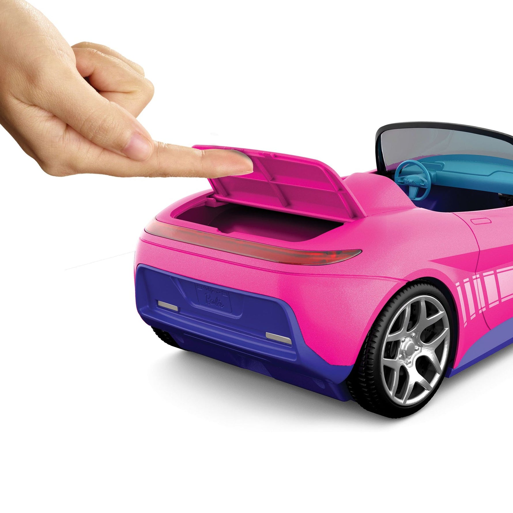 باربي سيارة وردية تعمل بالتحكم عن بعد السيارات ريموت كنترول Barbie