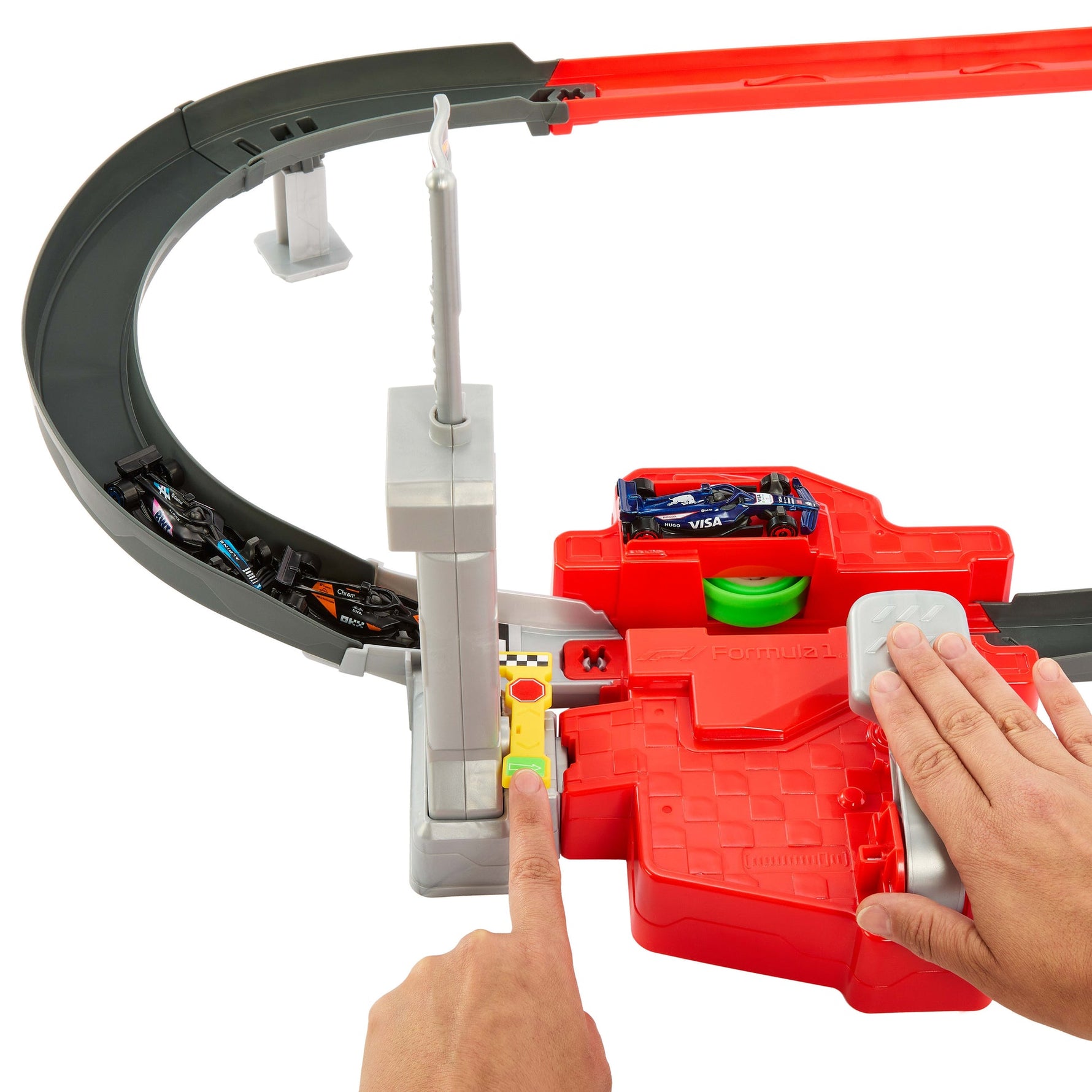 هوت ويلز حلبة سباق سبرينت للفورمولا 1 مركبات مع مسار HotWheels