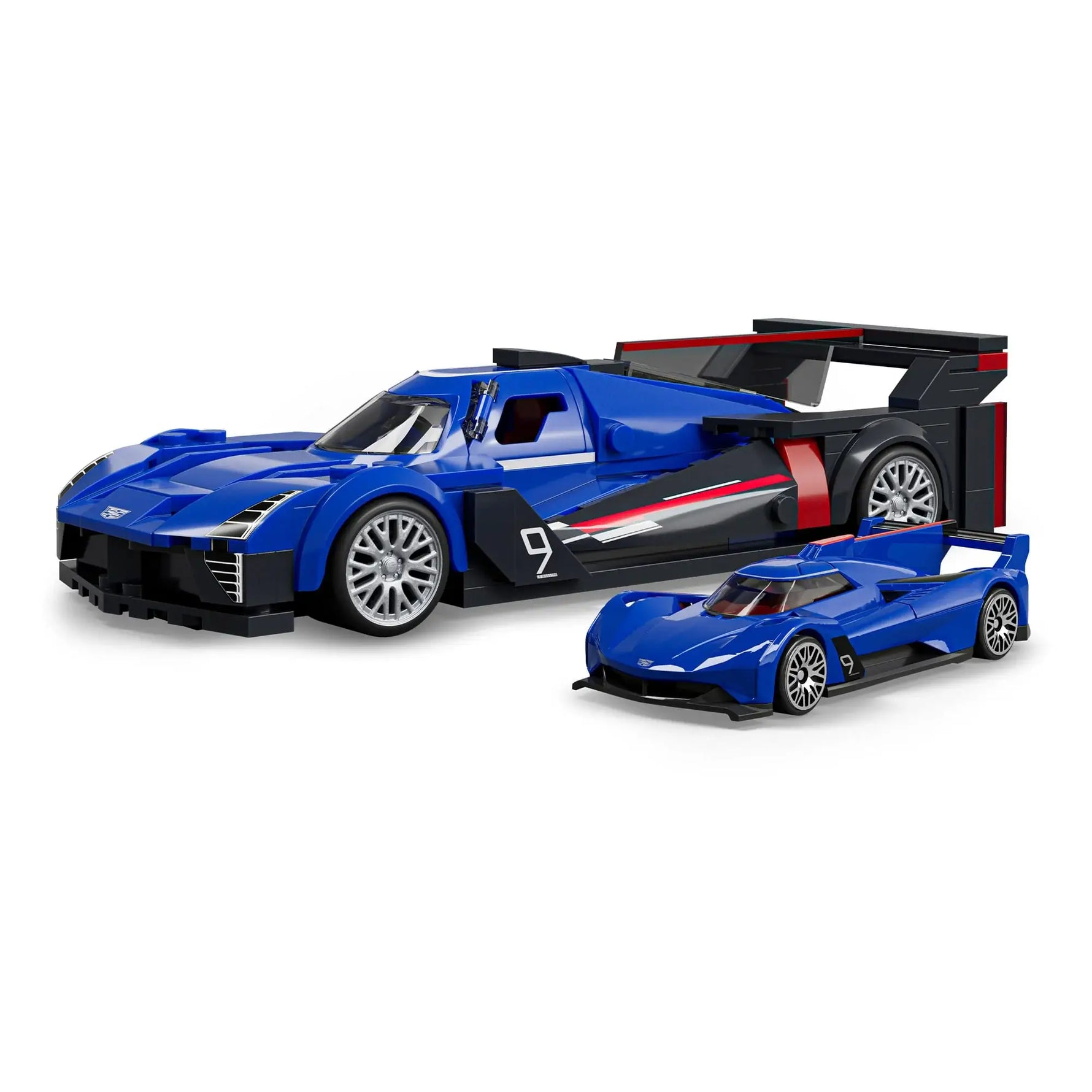 هوت ويلز مجموعة بناء وتركيب سيارة كاديلاك جي تي بي مكعبات التركيب HotWheels