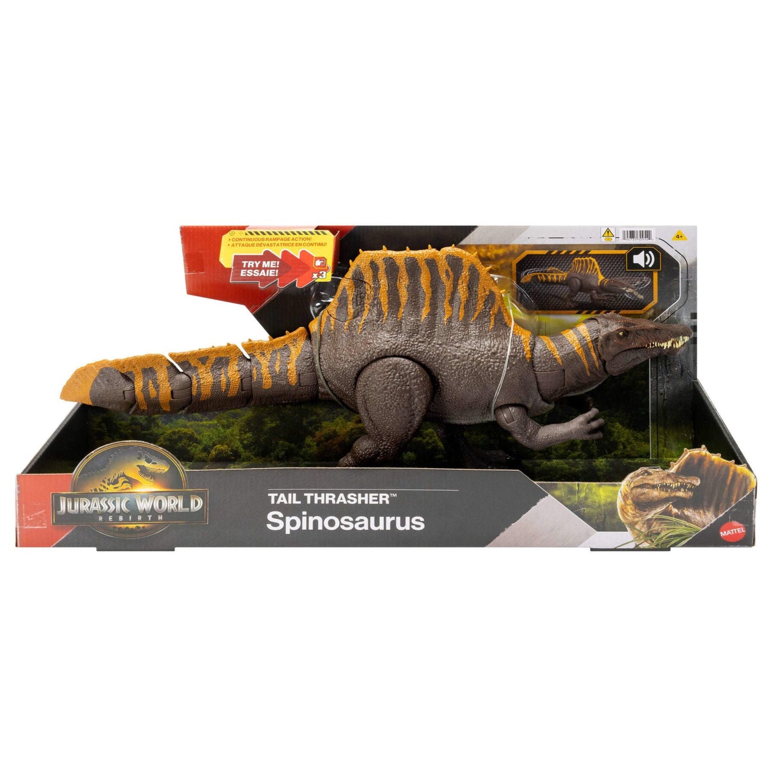 جوراسيك وورلد ديناصور سبينوصور التفاعلي مجسمات الحيوانات Jurassic World