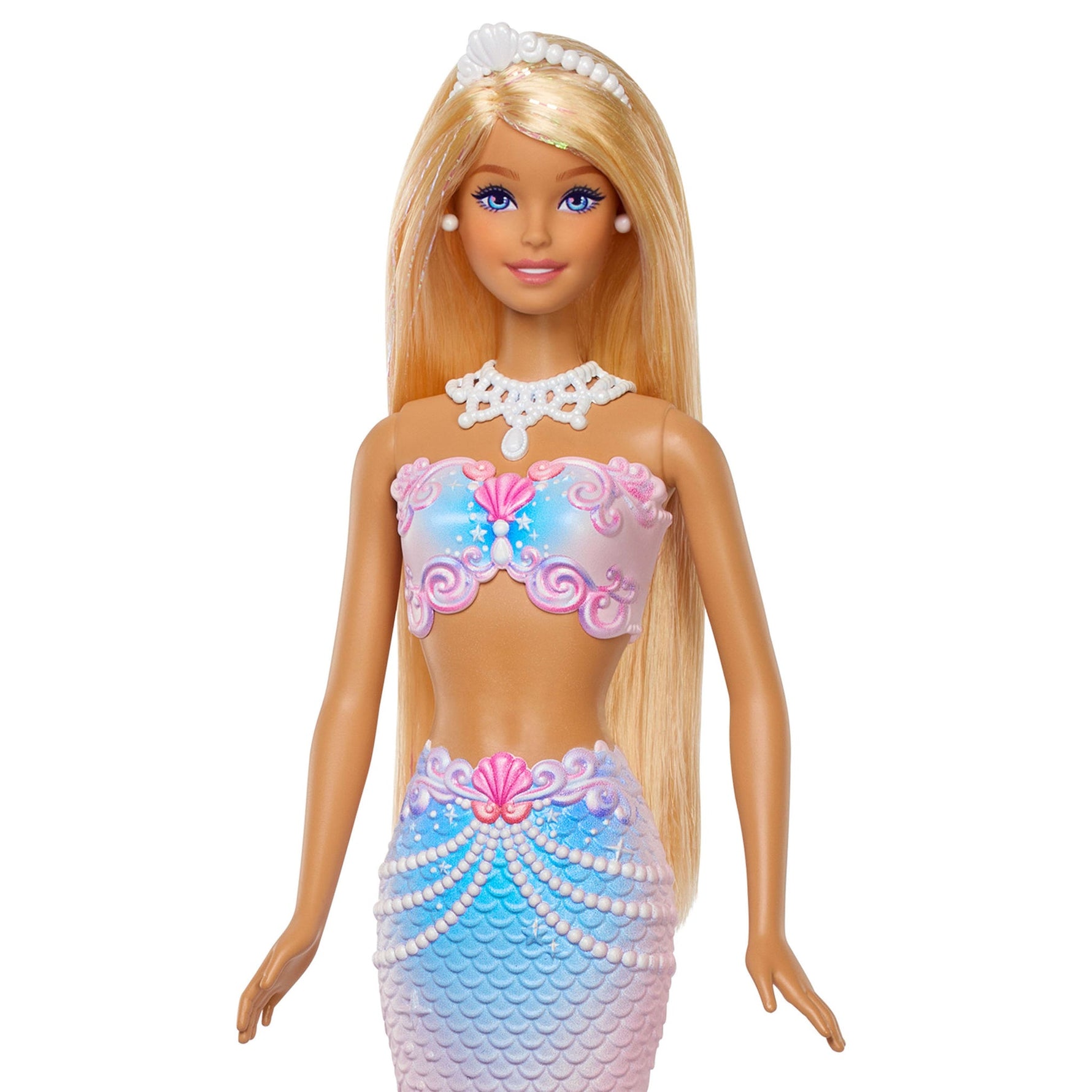 باربي دمية حورية البحر بابل سباركل دمية مع اكسسوارات Barbie