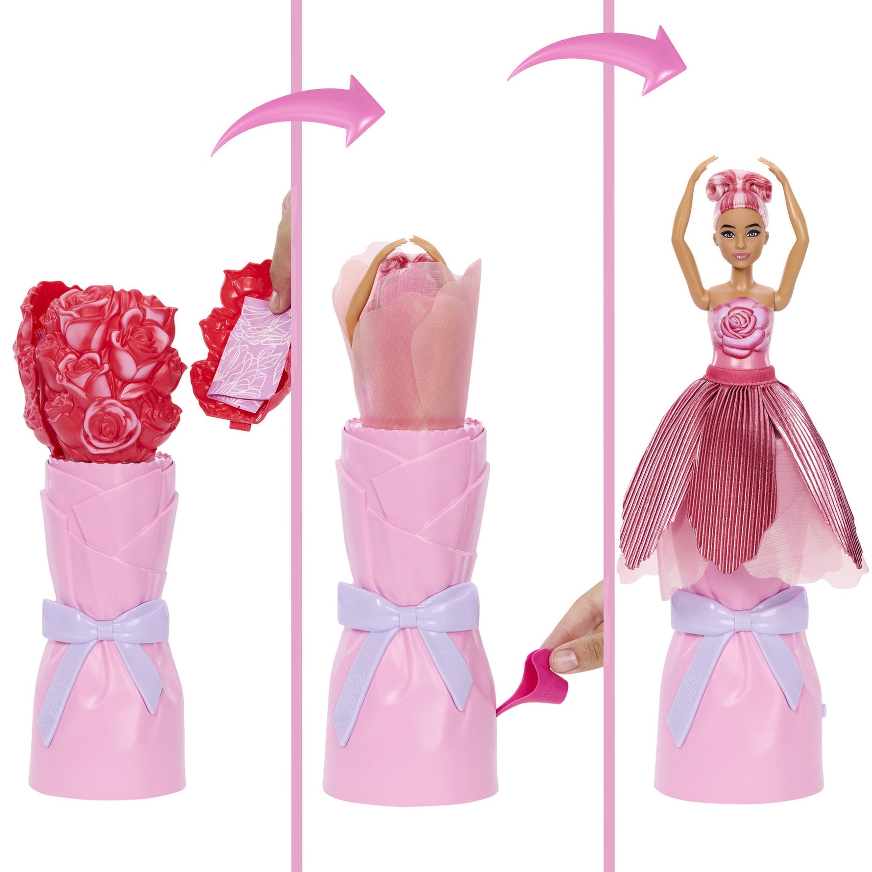 باربي دمية بتلات الزهور ريفيل بوب دمية مع اكسسوارات Barbie