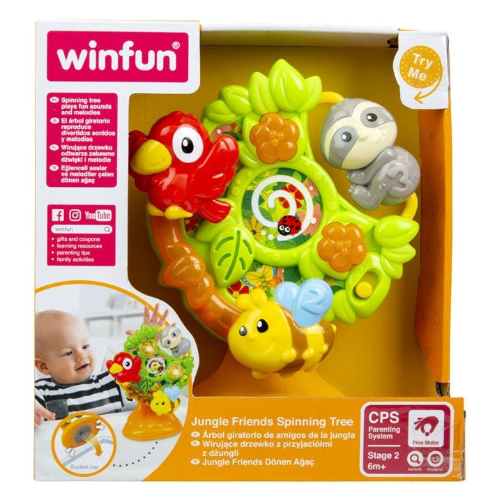 وين فن شجرة أصدقاء الغابة الدوارة مواليد تفاعلي WinFun