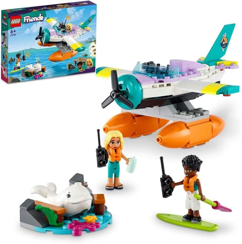 ليجو فريندز طائرة الإنقاذ البحري مكعبات التركيب LEGO