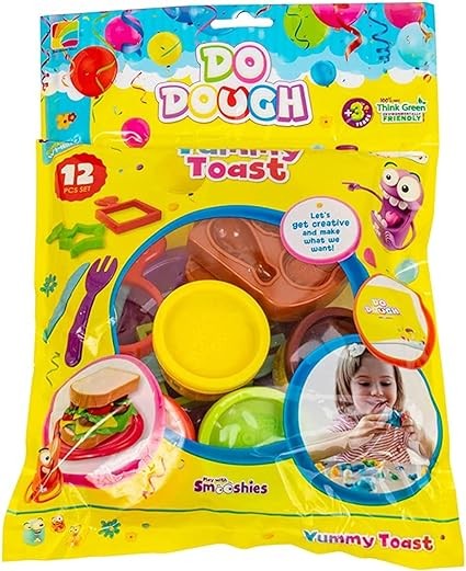 طقم اواني توست مكون من 4 قطع من دو دوه Do Dough