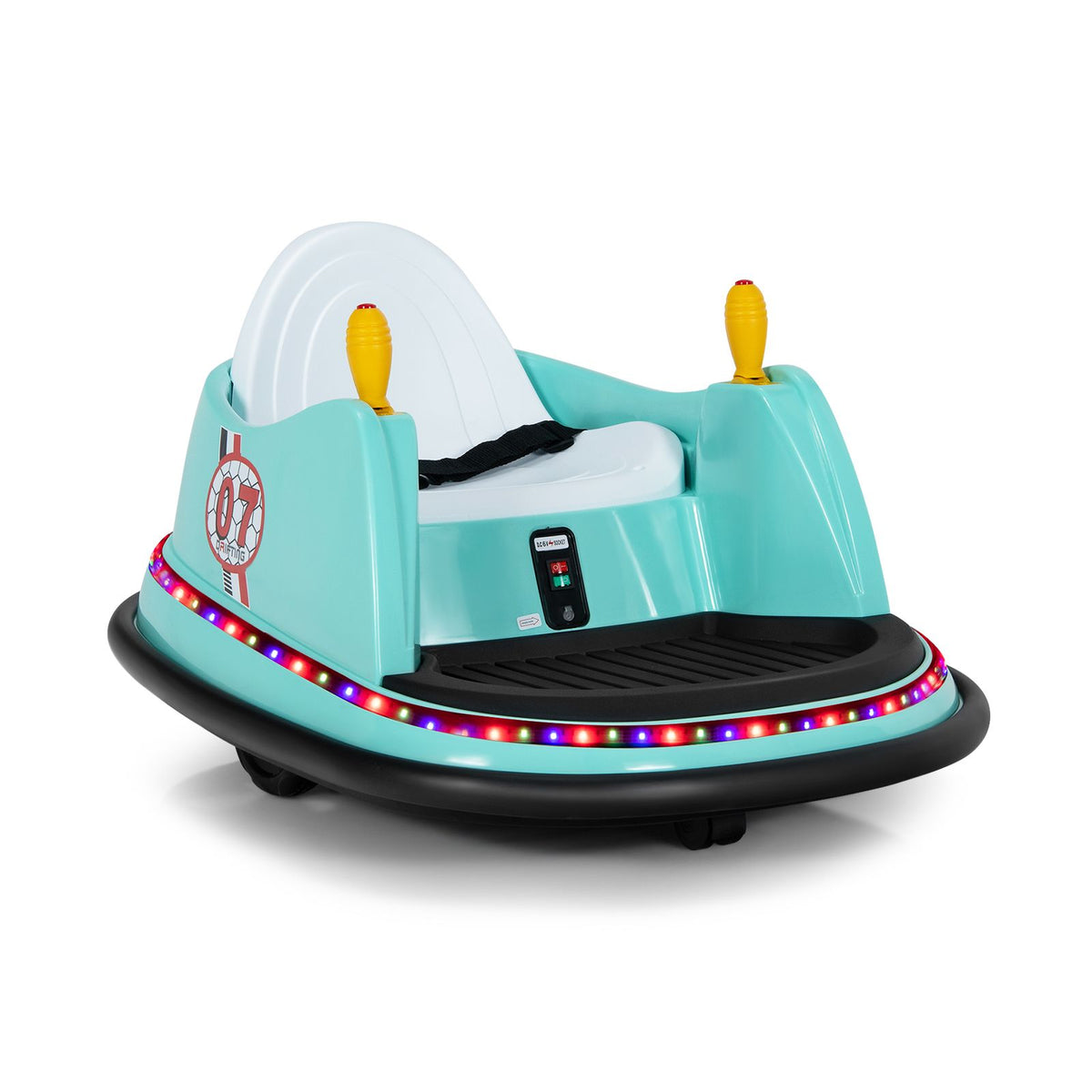 سيارة تصادم كهربائية لون أزرق فاتح سكوتر كهربائي SJ Ride-On