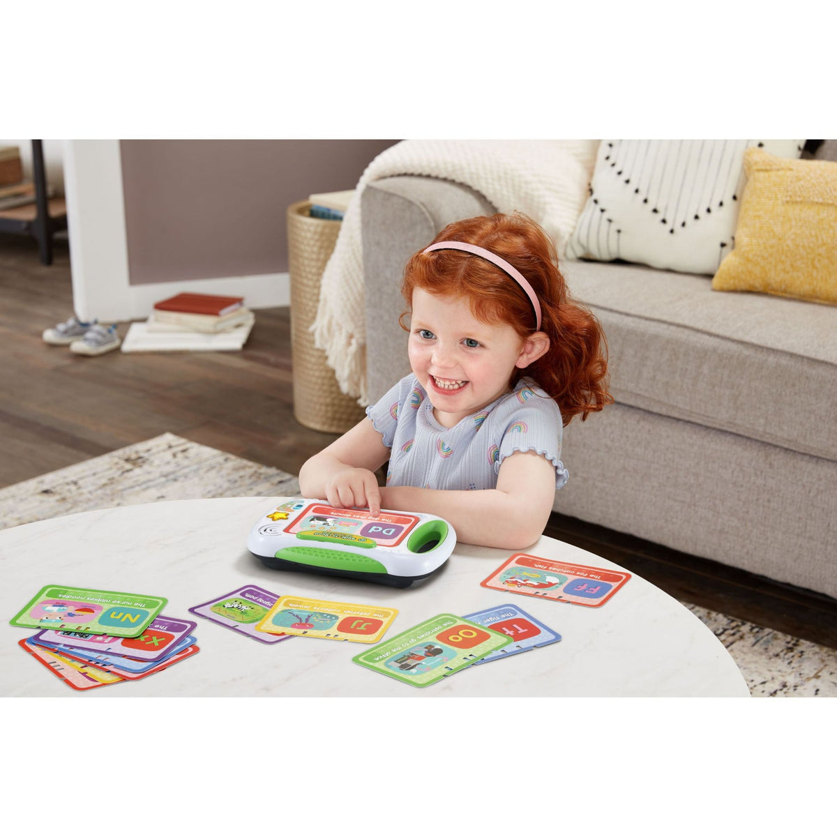 ليب فروغ تعلم الحروف الأبجدية بالبطاقات التفاعلية تعليمي تفاعلي LeapFrog