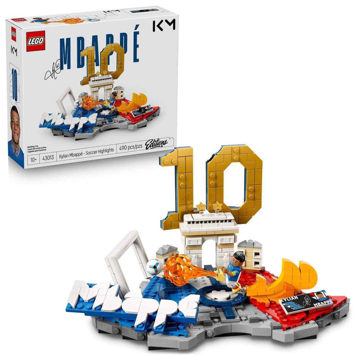ليجو 43013 إيديشنز كيليان مبابي مكعبات التركيب LEGO
