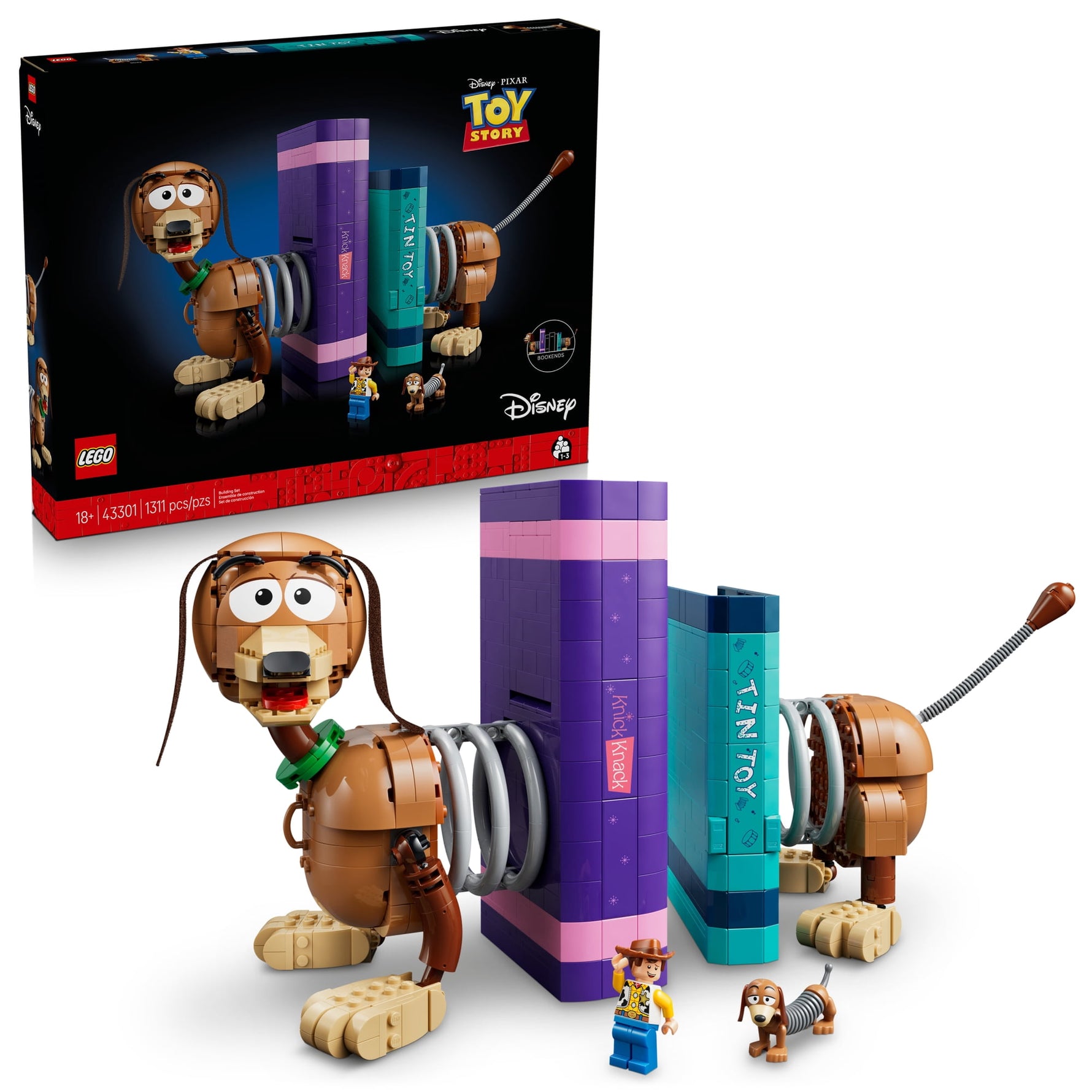 ليجو 43301 ديزني بيكسار توي ستوري سلينكي مكعبات التركيب LEGO