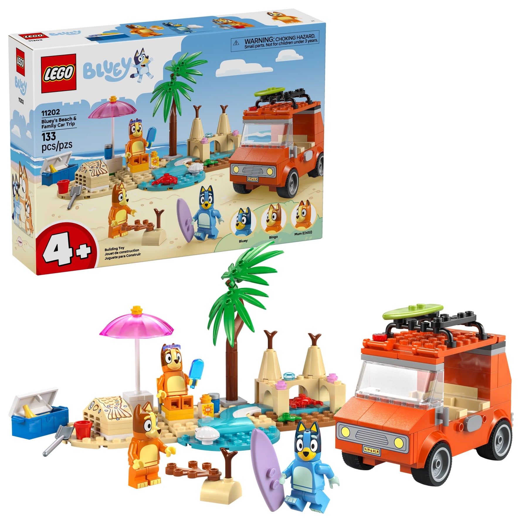 ليجو 11203 بلوي رحلة بلوي إلى الشاطئ مكعبات التركيب LEGO