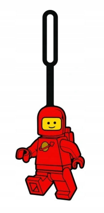 ليجو سلسلة مفاتيح رجل فضاء مكعبات التركيب LEGO