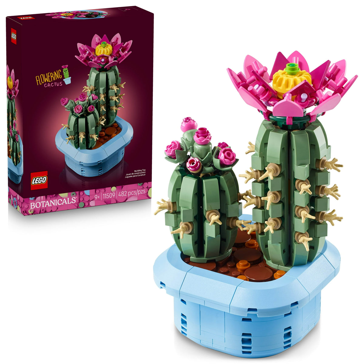 ليجو 11509 الصبار المزهر مكعبات التركيب LEGO