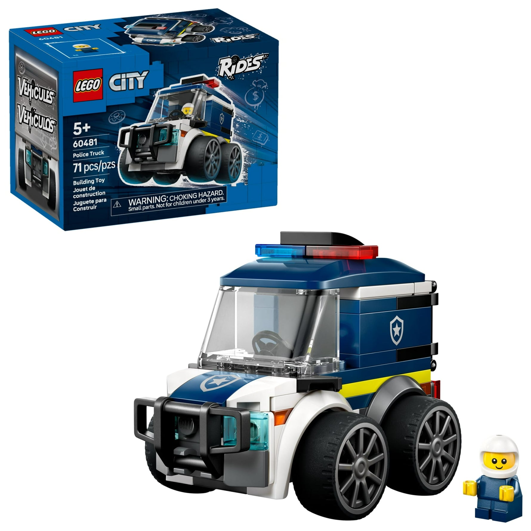 ليجو 60481 سيتي شاحنة الشرطة مكعبات التركيب LEGO