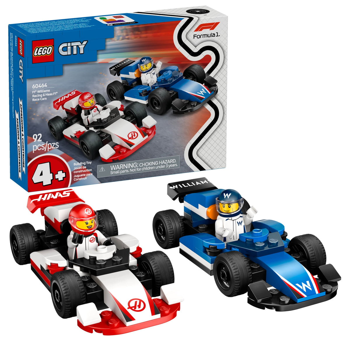 ليجو 60464 سيتي سيارات سباق فورمولا مكعبات التركيب LEGO