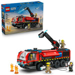 ليجو 60499 سيتي شاحنة إطفاء المطار مكعبات التركيب LEGO