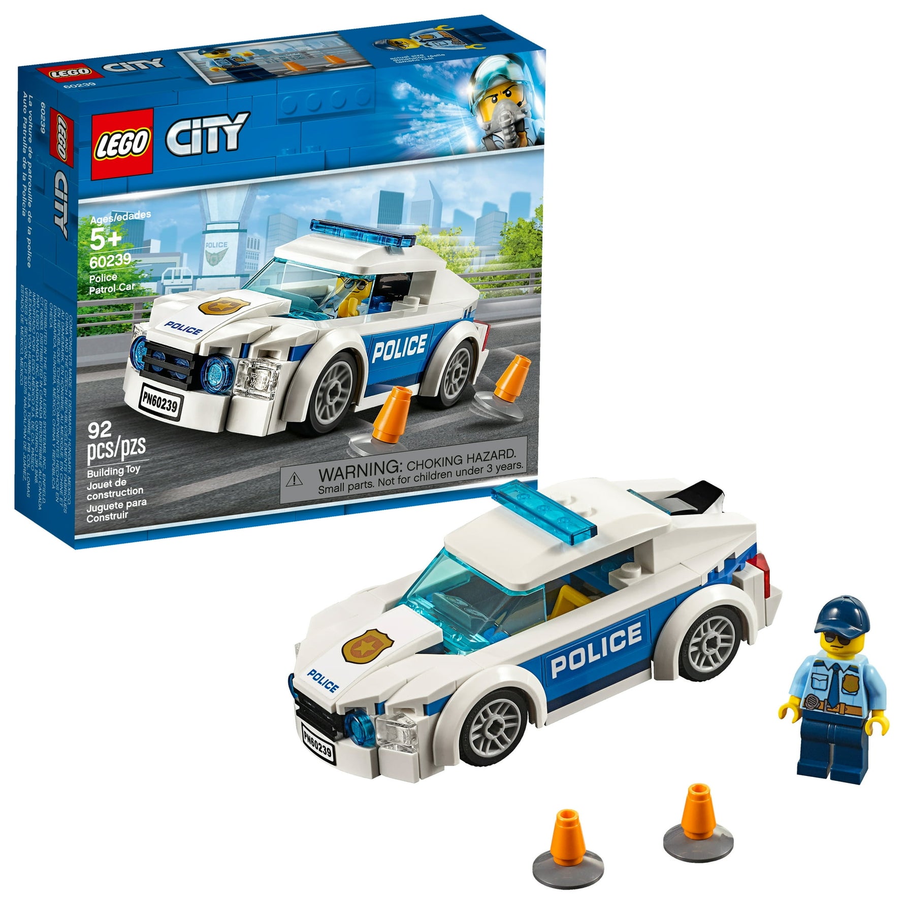 ليجو 60239 سيتي سيارات دورية الشرطة مكعبات التركيب LEGO