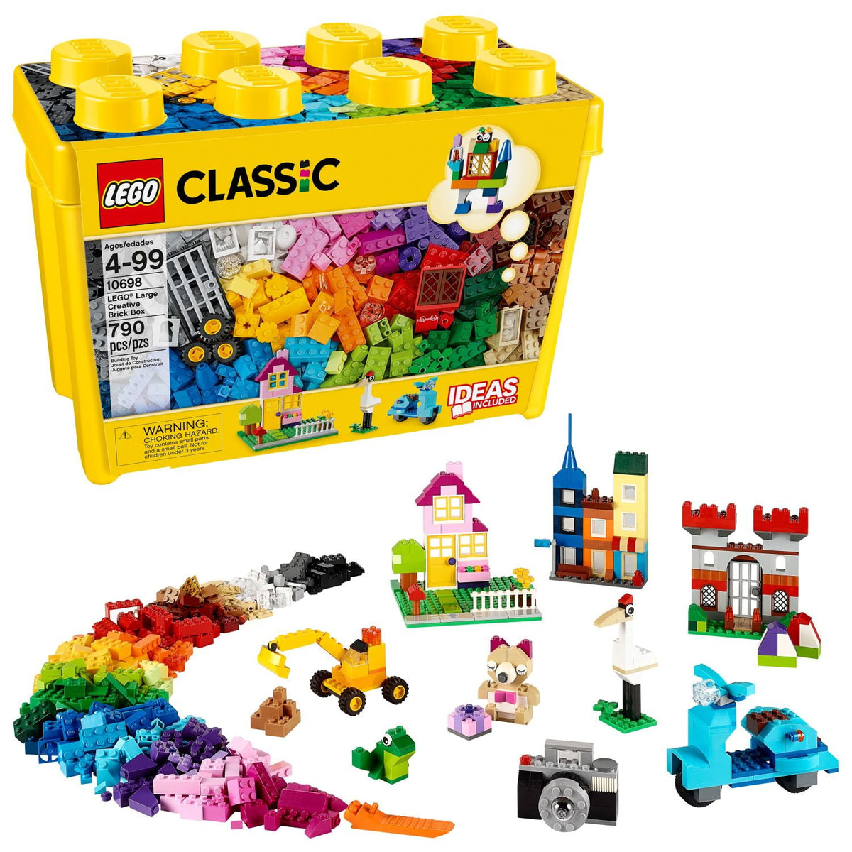 ليجو 10698 كلاسيك طقم تركيبات إبداعية كبيرة مكعبات التركيب LEGO