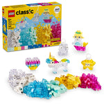 ليجو 76325 كلاسيك الصندوق السحري الشفاف مكعبات التركيب LEGO