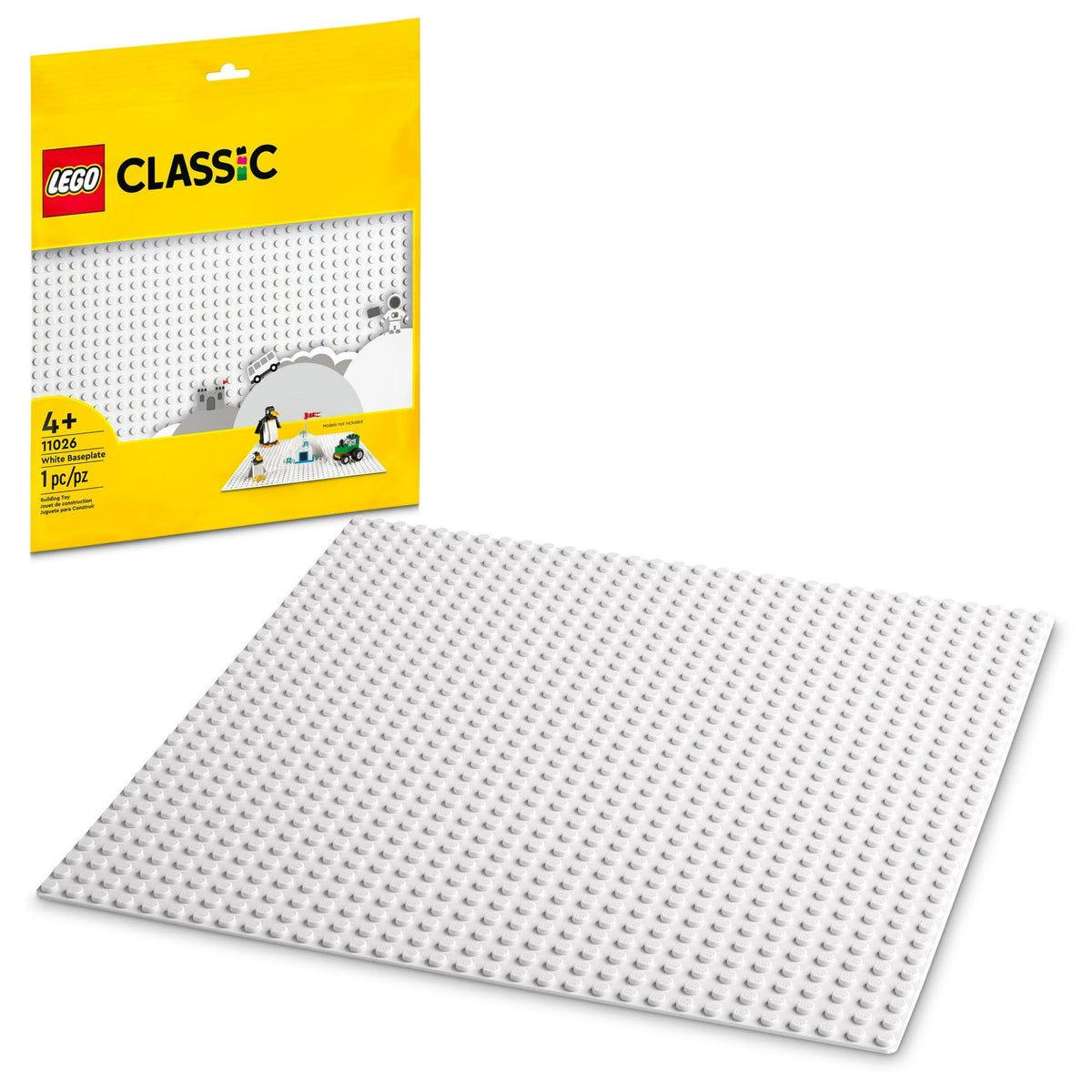 ليجو 11026 كلاسيك قاعدة بيضاء كلاسيكية مكعبات التركيب LEGO