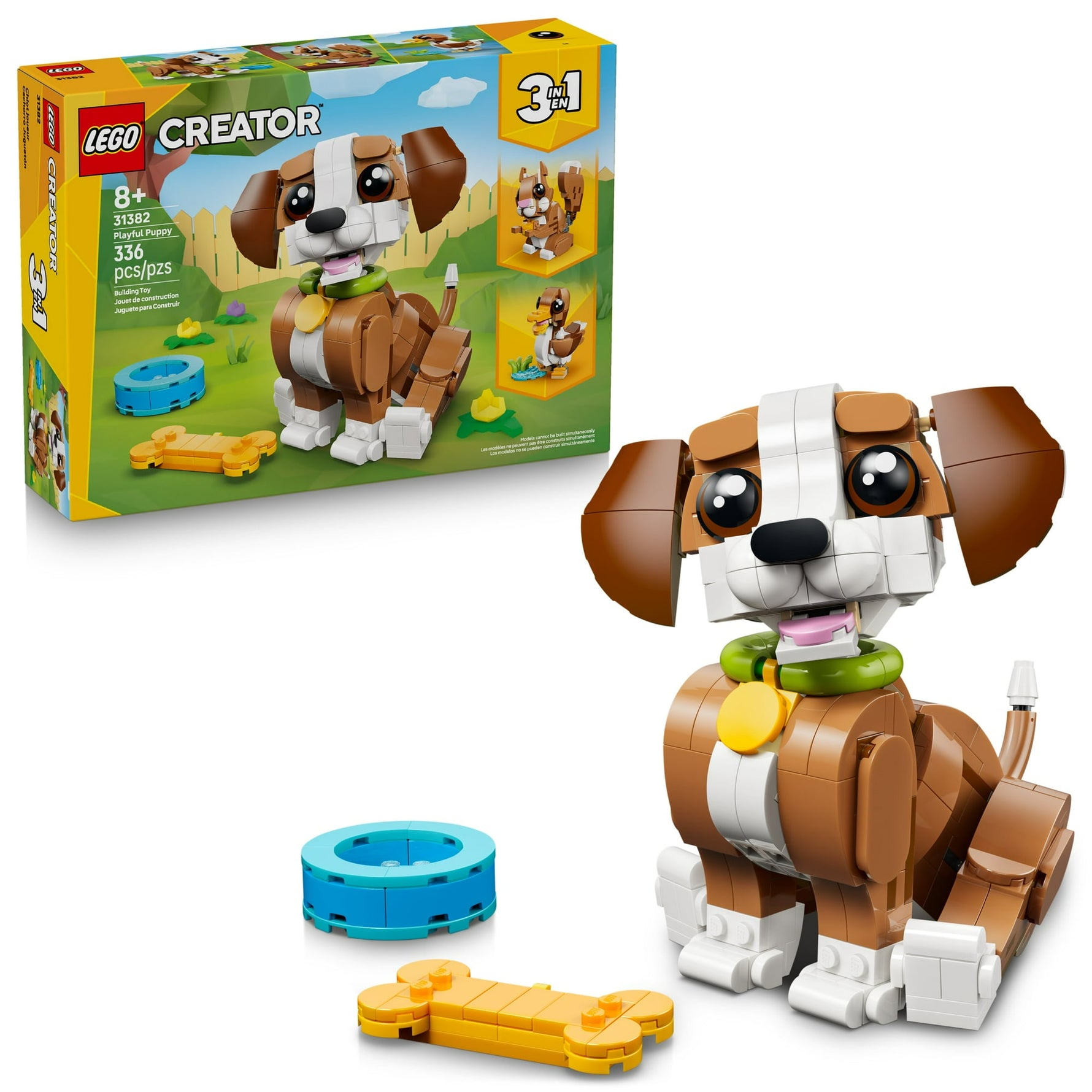 ليجو 31382 كريتور الجرو المرح 3 في 1 مكعبات التركيب LEGO