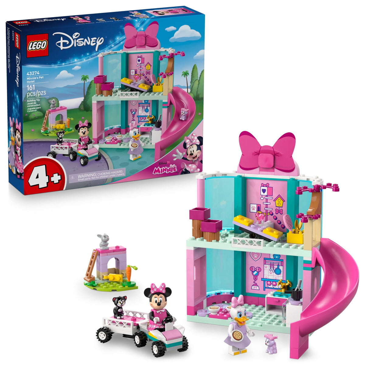 ليجو 43274 ديزني فندق الحيوانات الأليفة مكعبات التركيب LEGO