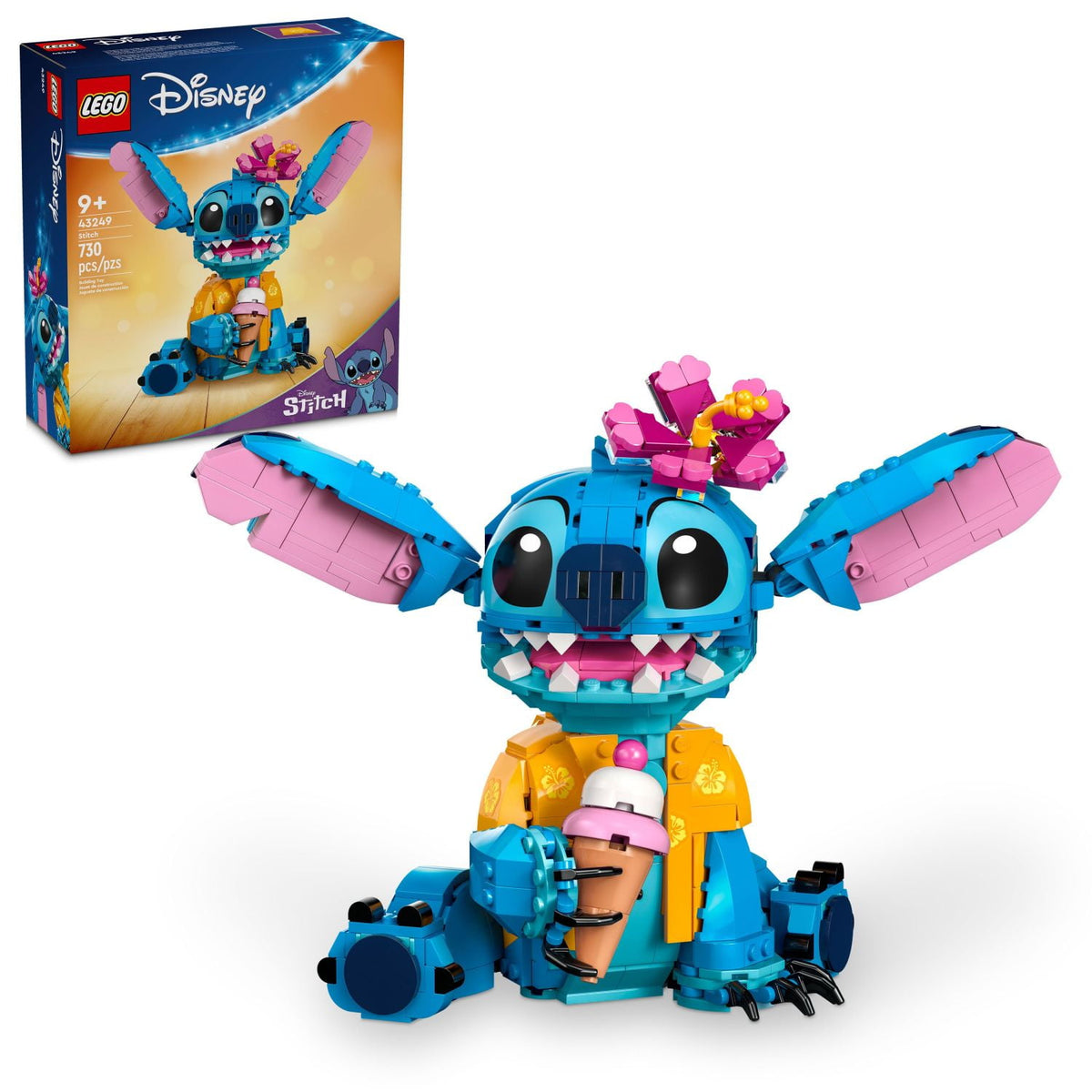 ليجو 43249 ديزني مجسم ستيتش مكعبات التركيب LEGO