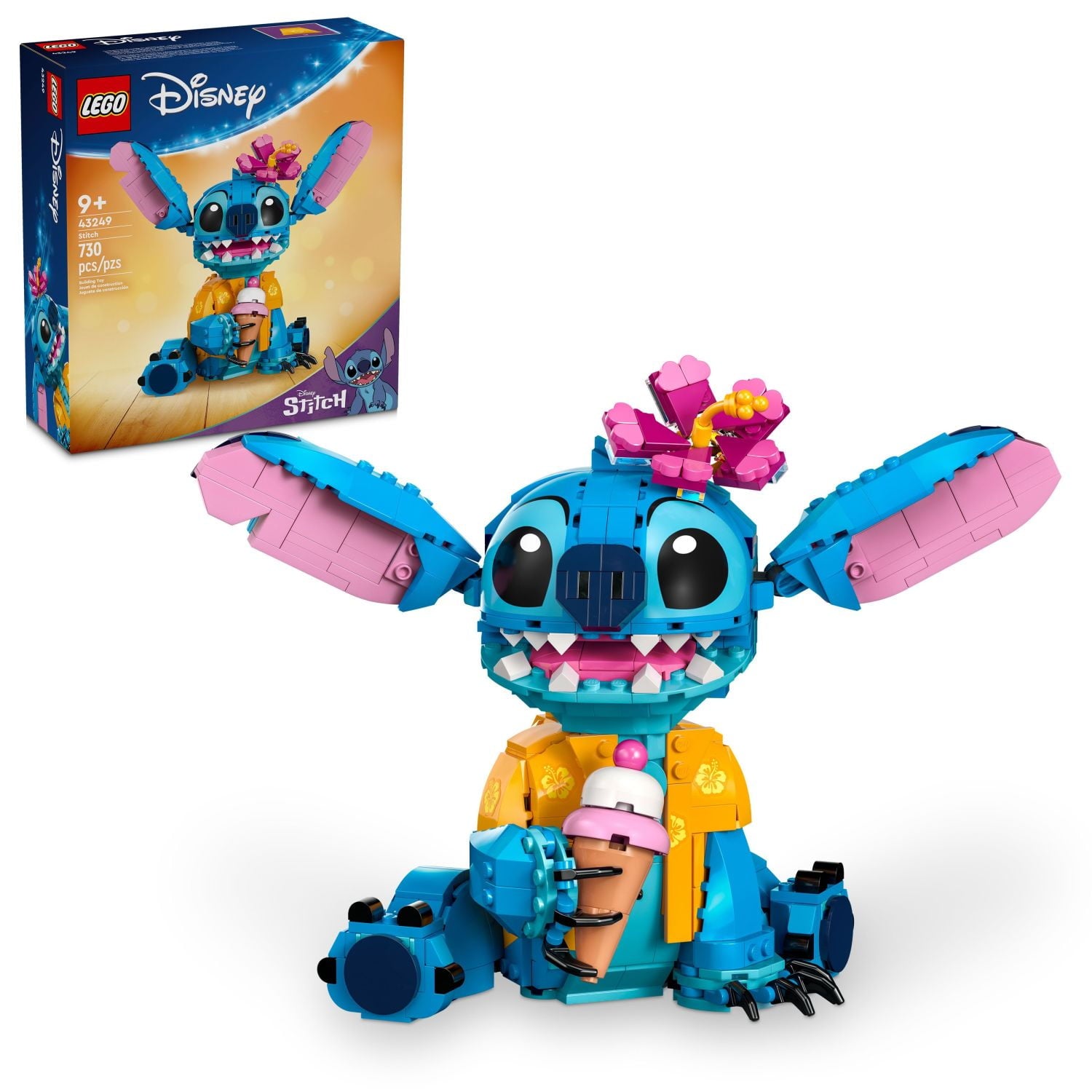 ليجو 43249 ديزني مجسم ستيتش مكعبات التركيب LEGO