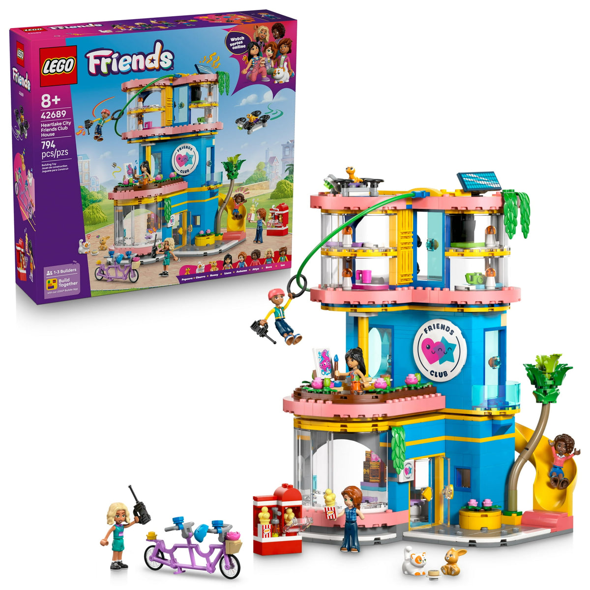 ليجو 42689 فريندز نادي هارت ليك سيتي مكعبات التركيب LEGO