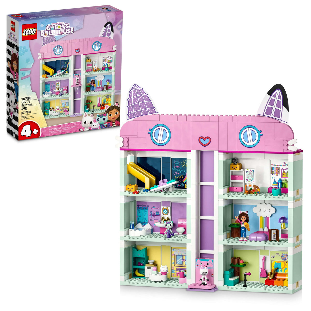 ليجو 10788 بيت الدمى غابي 498 قطعة مكعبات التركيب LEGO