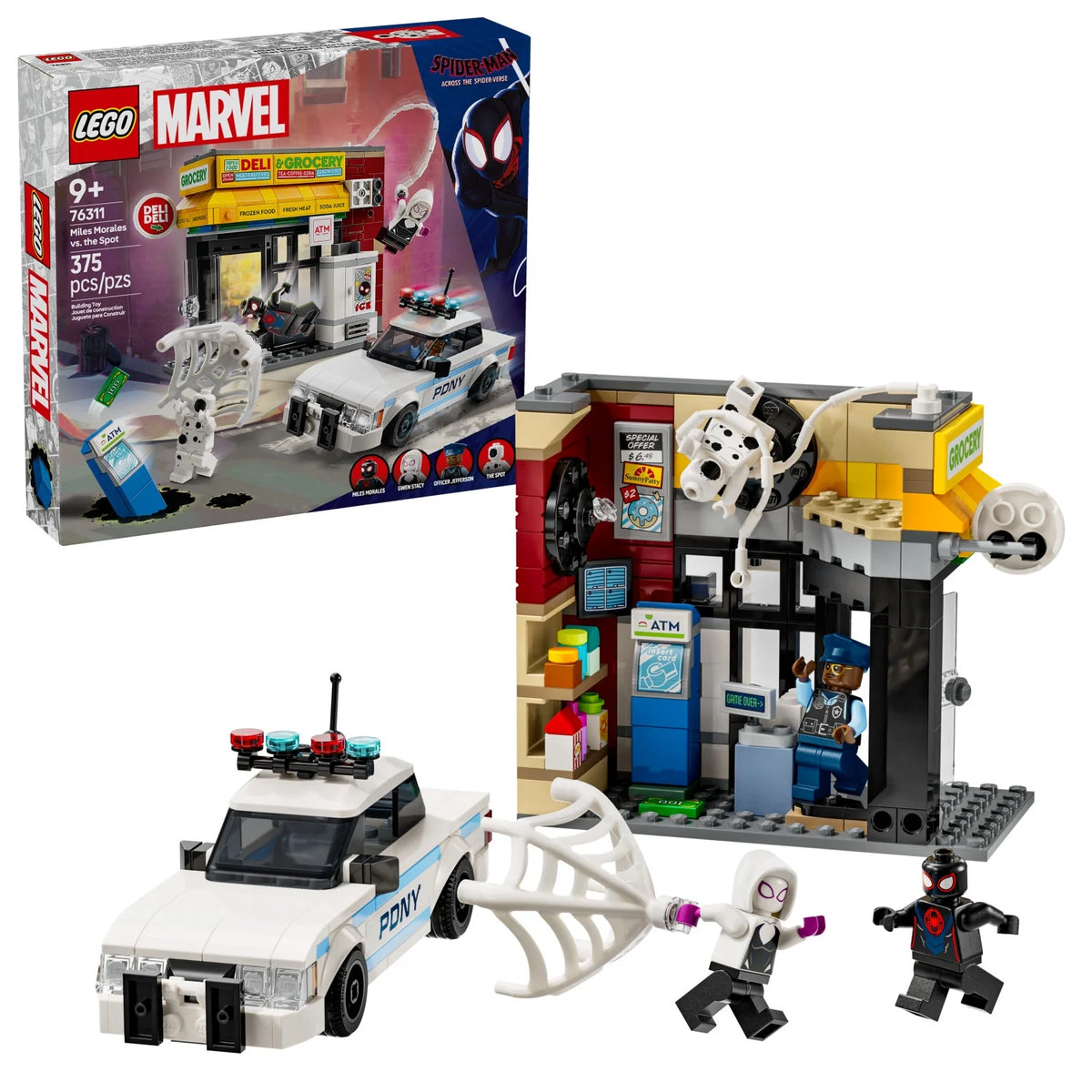 ليجو 76325 مارفل عالم العنكبوت مايلز موراليس مكعبات التركيب LEGO