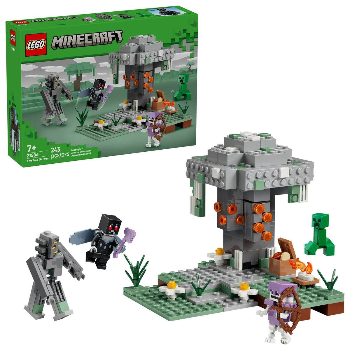 ليجو 21276 ماين كرافت الحديقة الشاحبة مكعبات التركيب LEGO