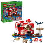ليجو 21270 ماين كرافت جزيرة منزل الفطر مكعبات التركيب LEGO