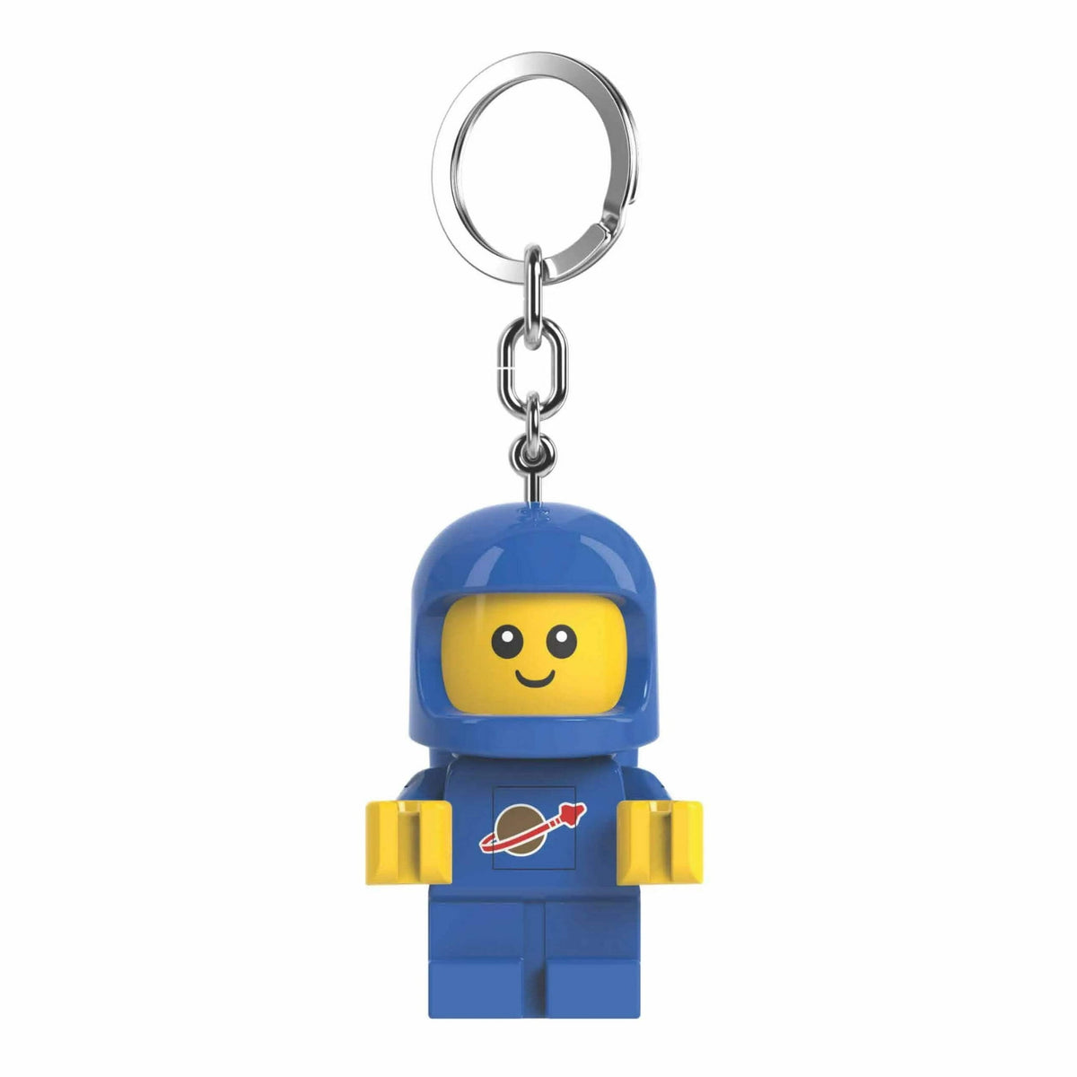 ليجو اي كيو سلسلة مفاتيح طفل فضائي مكعبات التركيب LEGO