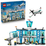 ليجو 60502 سيتي مطار به طائرة مكعبات التركيب LEGO