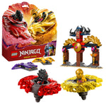 ليجو 71826 نينجاغو معركة دراجون سبينجيتسو مكعبات التركيب LEGO