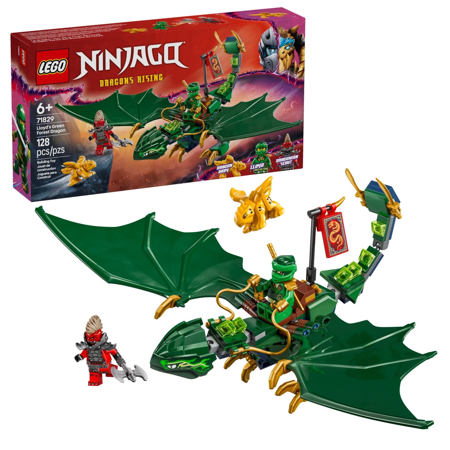 ليجو 71829 نينجاغو لويدز جرين فورست مكعبات التركيب LEGO