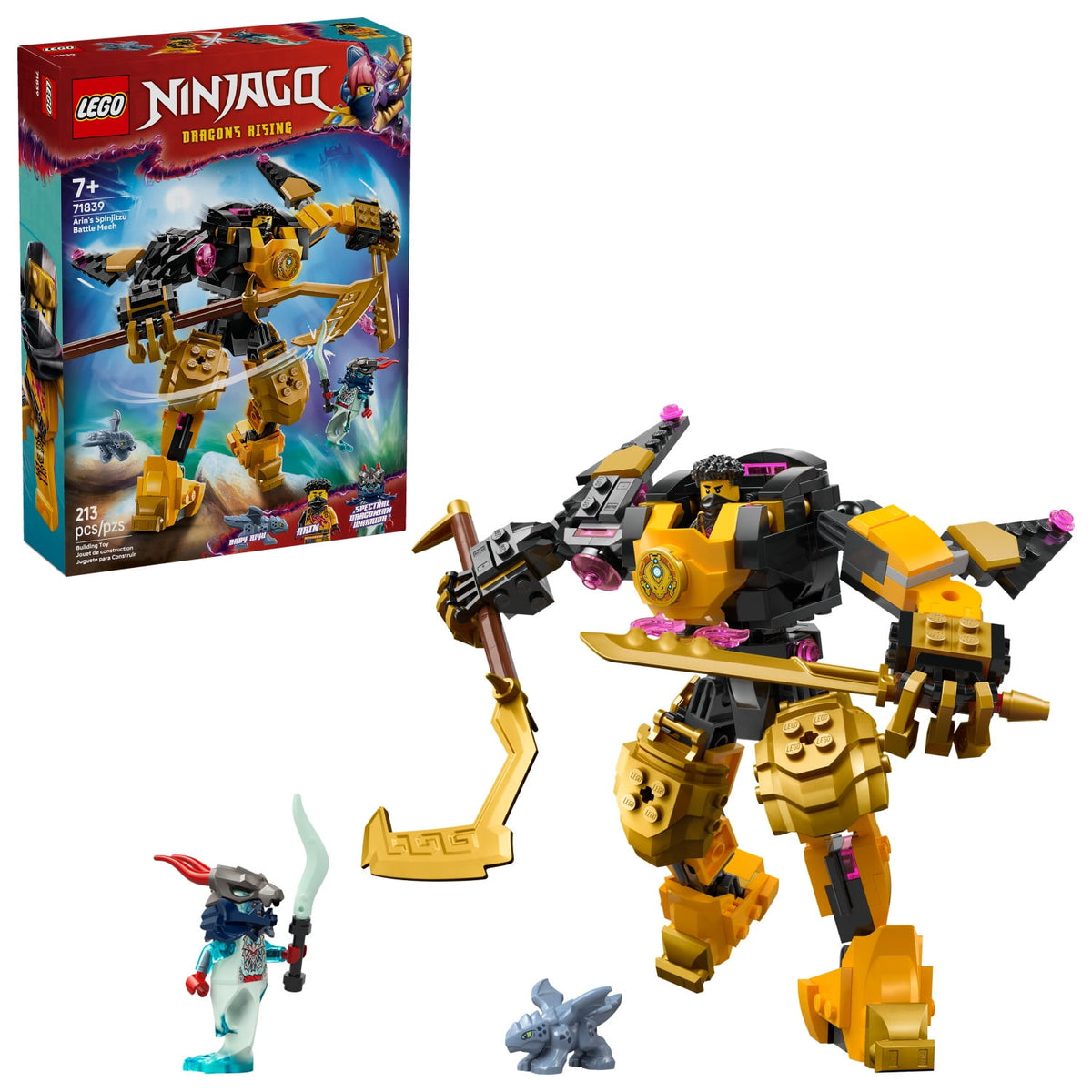 ليجو 71805 نينجاغو أرينز سبينجيتسو باتل ميتش مكعبات التركيب LEGO
