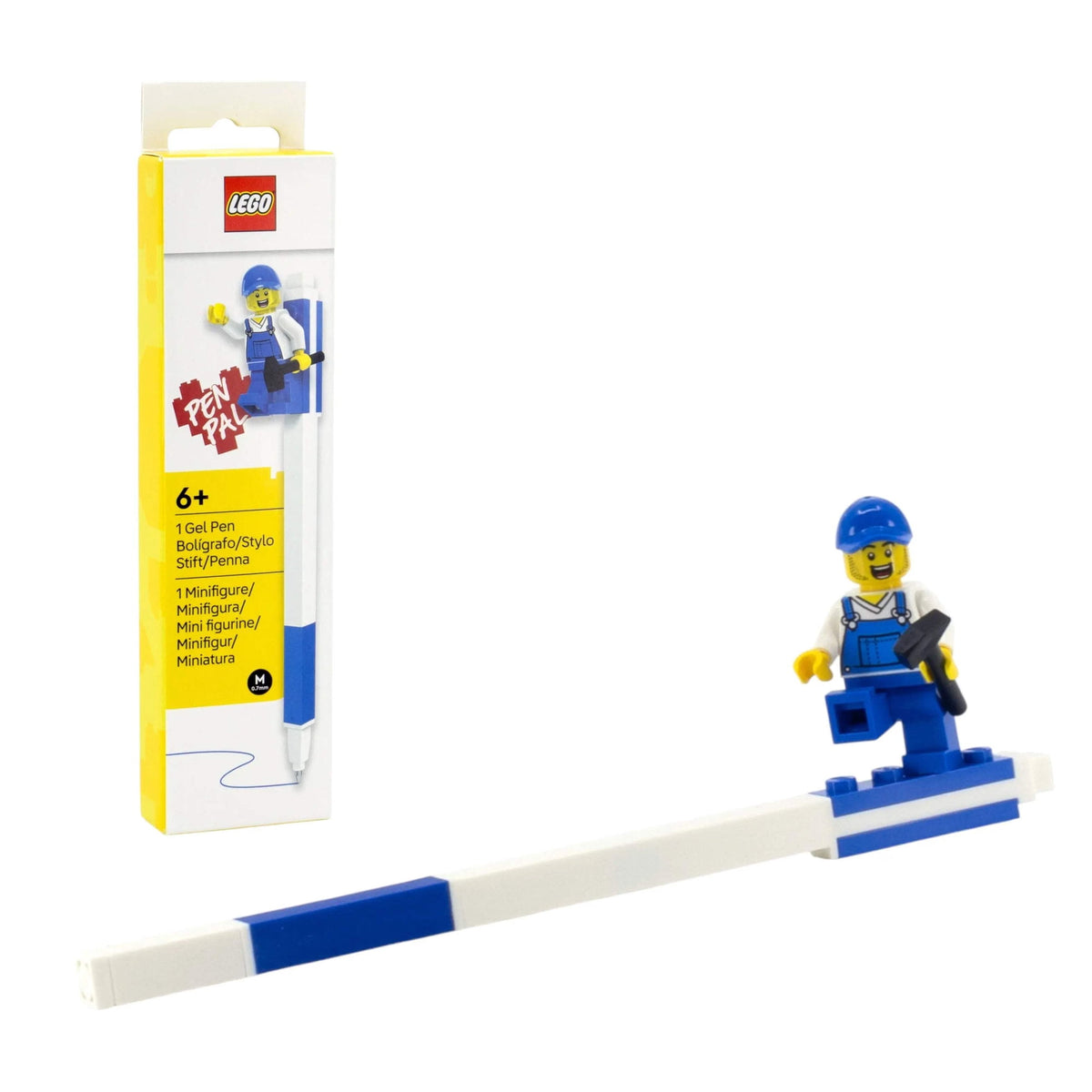 ليجو 53702 اي كيو أقلام جل مع مجسم أزرق رسم و تلوين LEGO