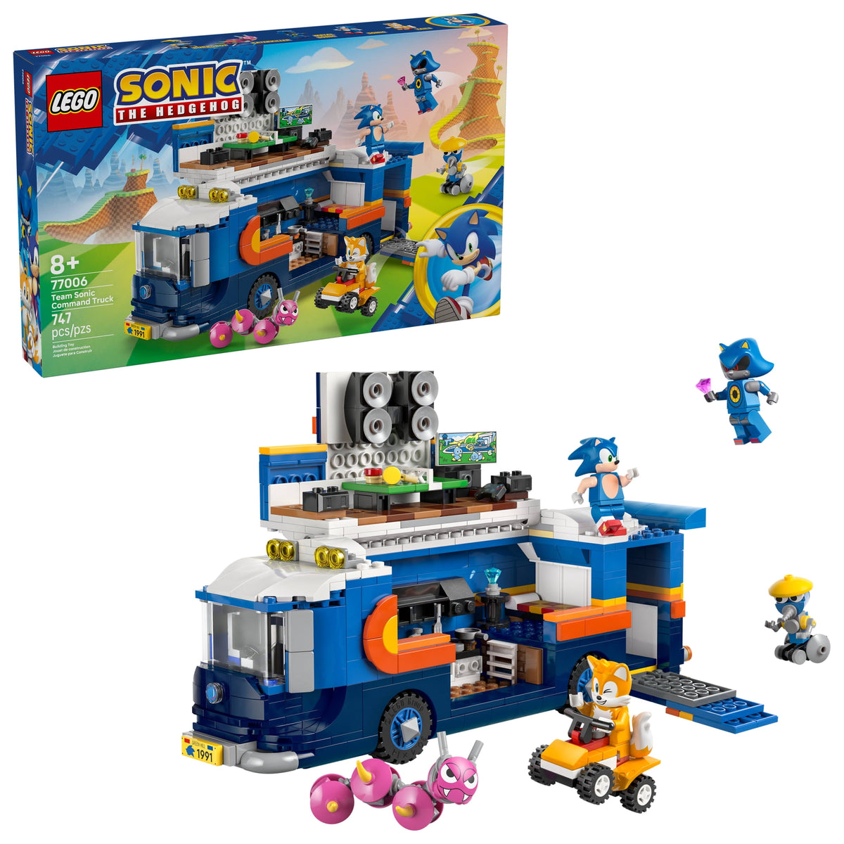 ليجو 77006 سونيك كوماند تراك مكعبات التركيب LEGO
