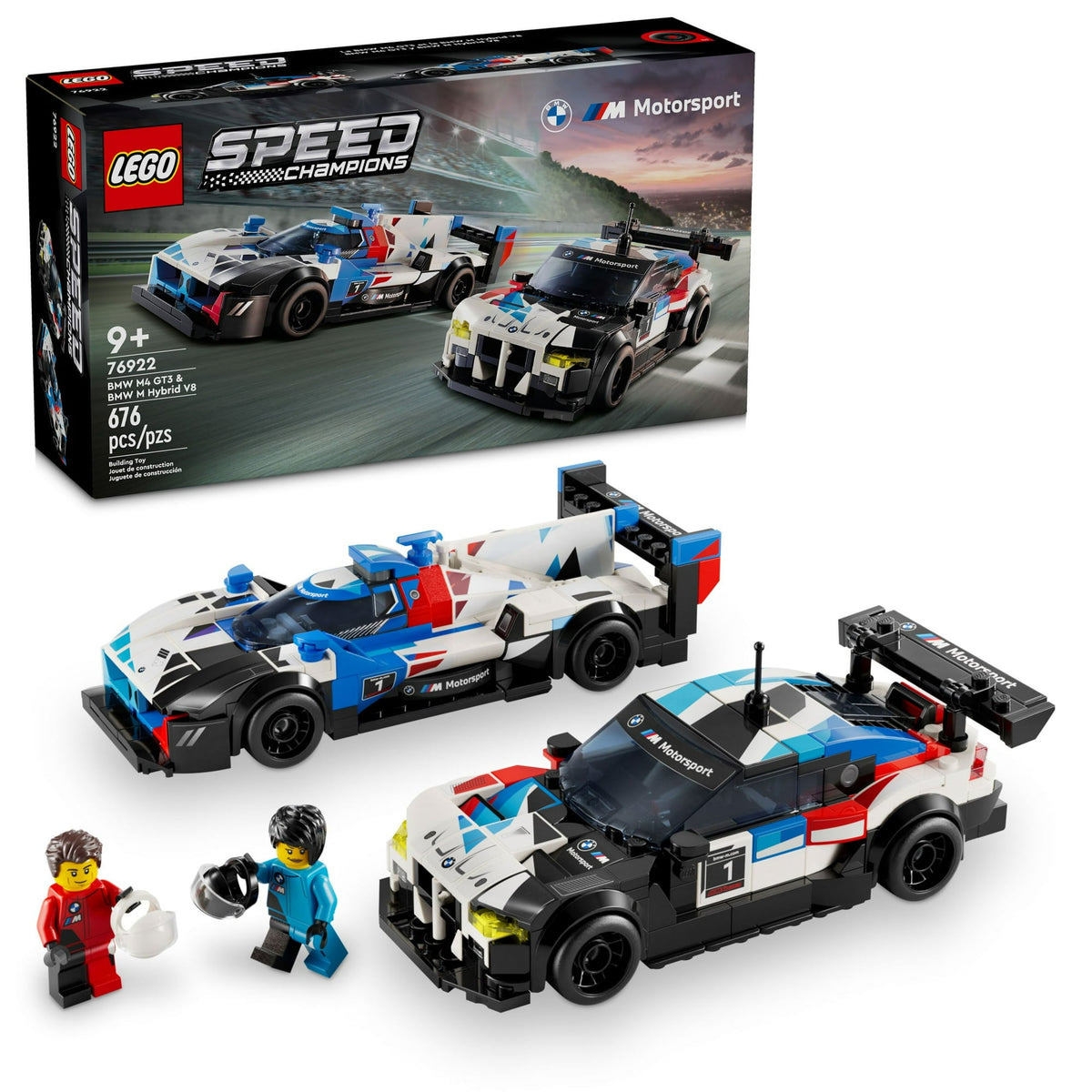 ليجو 76922 سبيد سيارة بي إم دبليو إم 4 جي تي مكعبات التركيب LEGO