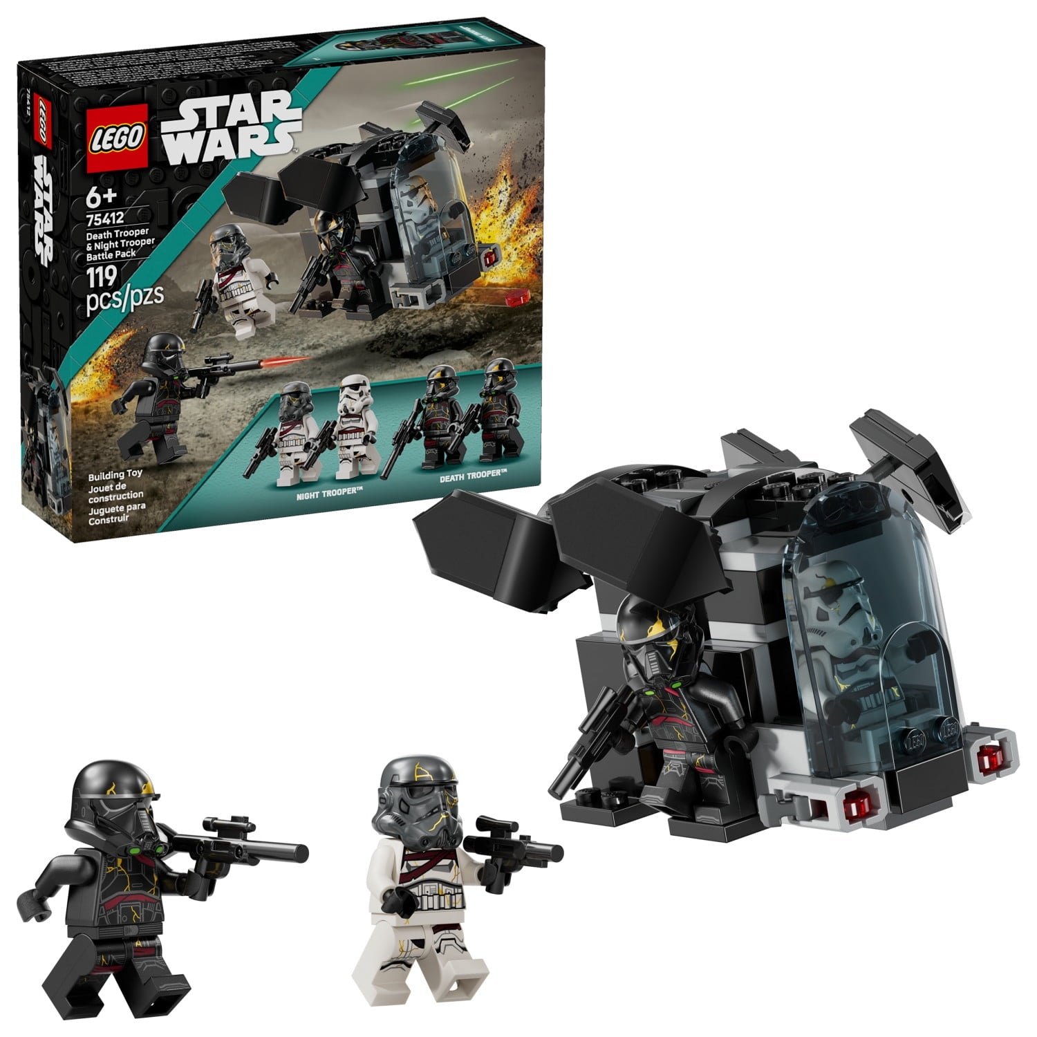 ليجو 75412 ستار وورز فرقة الموت مكعبات التركيب LEGO