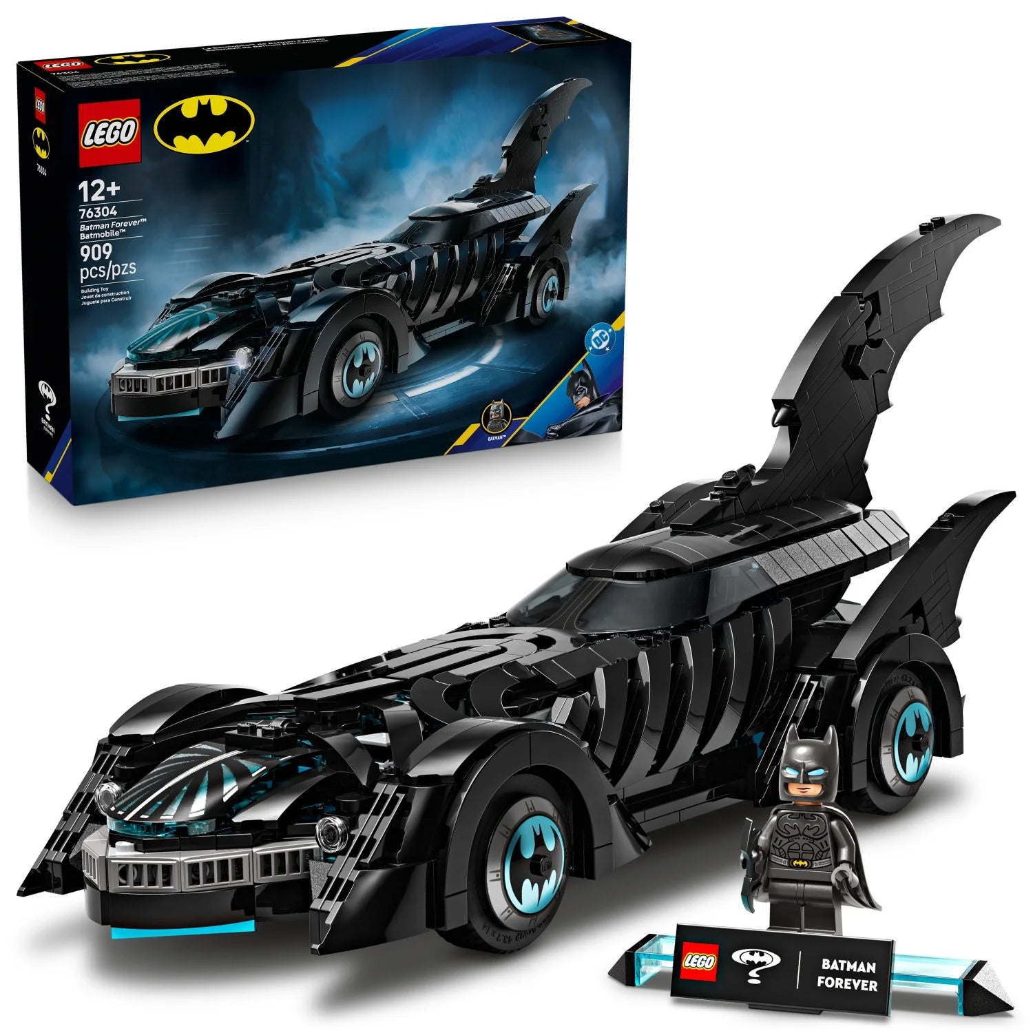 ليجو 76304 دي سي سيارة باتمان للأبد مكعبات التركيب LEGO