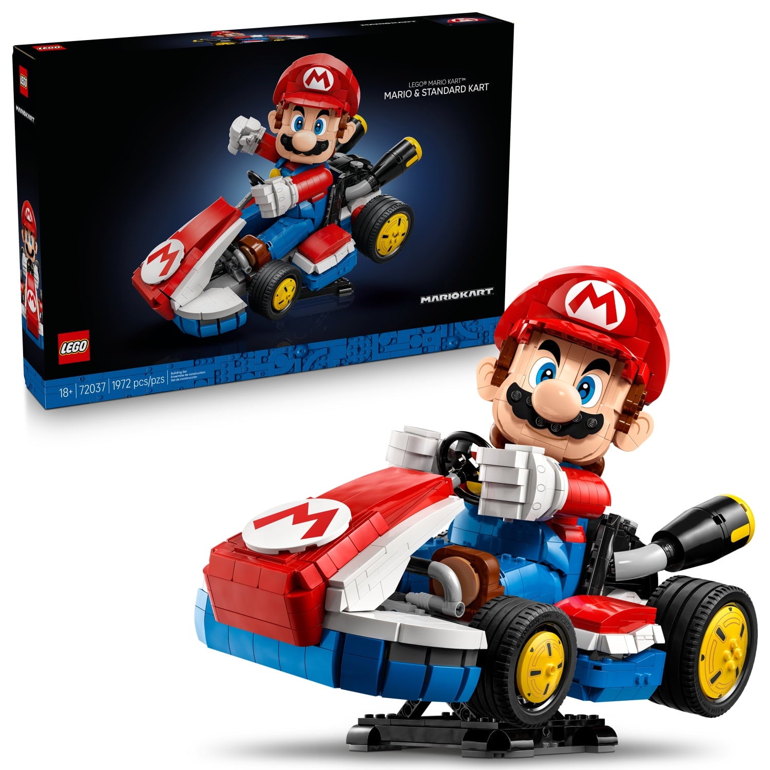 ليجو 72037 سوبر ماريو وستاندرد كارت مكعبات التركيب LEGO