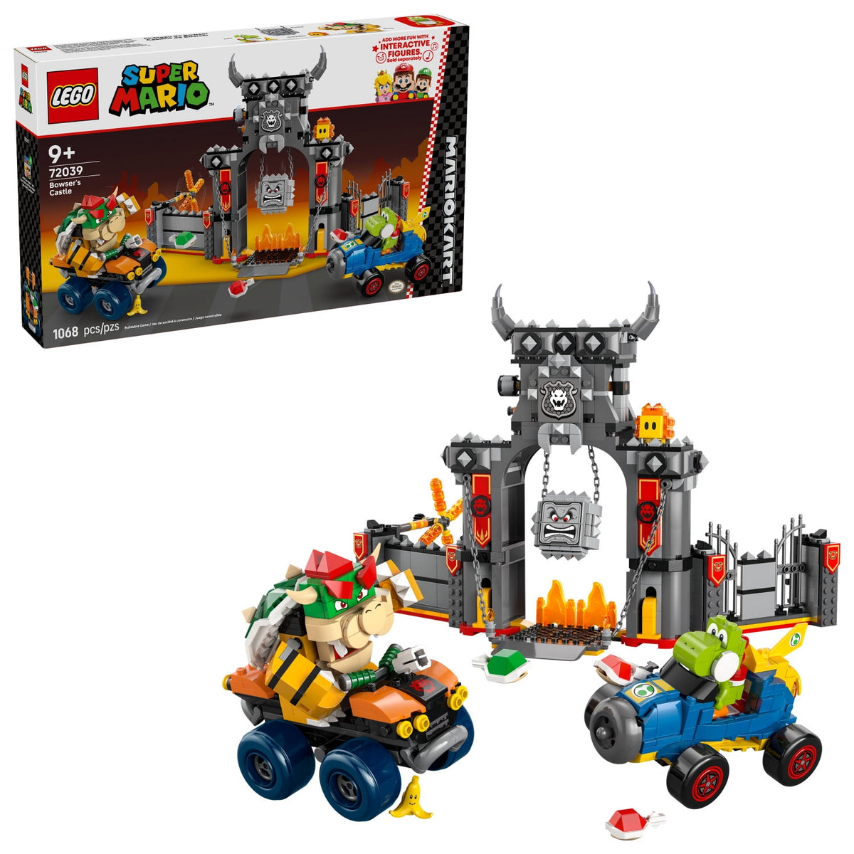 ليجو 72039 سوبر ماريو قلعة باوزر مكعبات التركيب LEGO