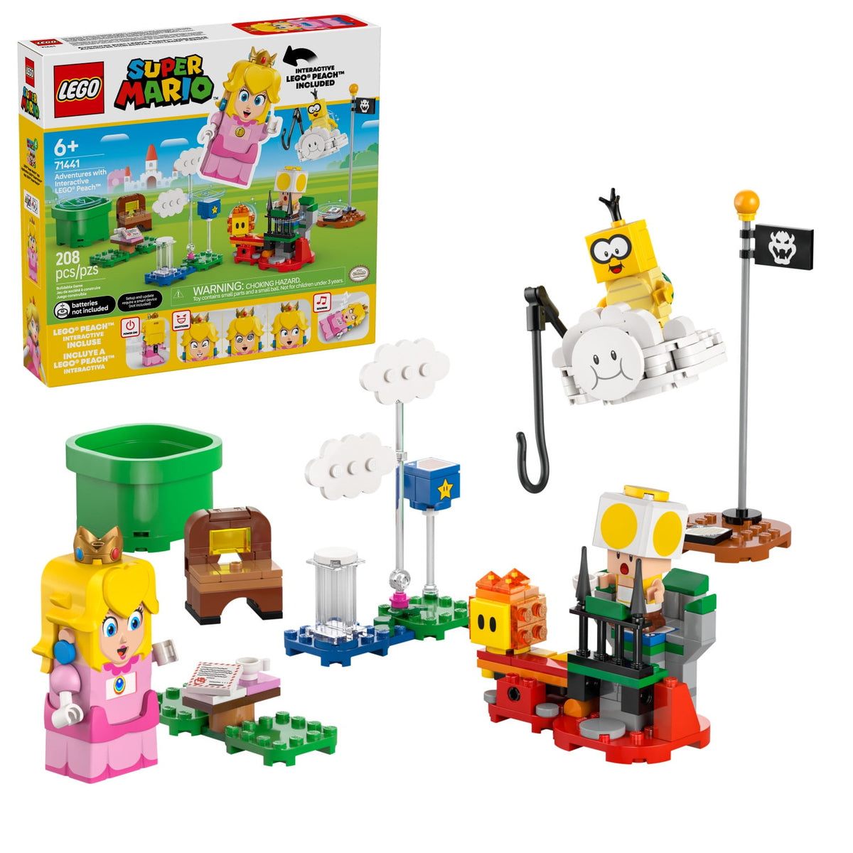 ليجو 71441 سوبر ماريو مغامرات بيتش التفاعلية مكعبات التركيب LEGO