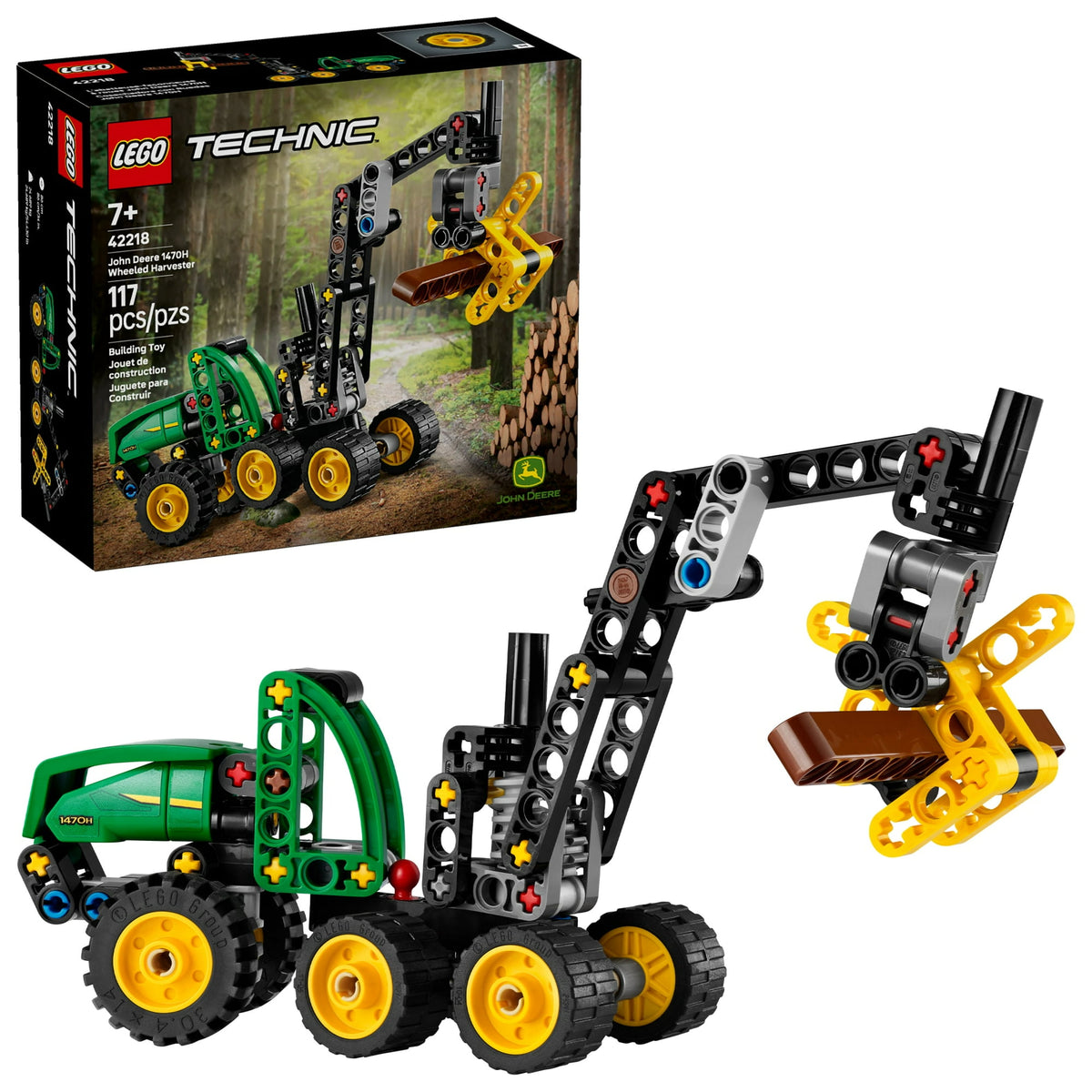 ليجو 42218 تكنيك حصادة جون دير مكعبات التركيب LEGO
