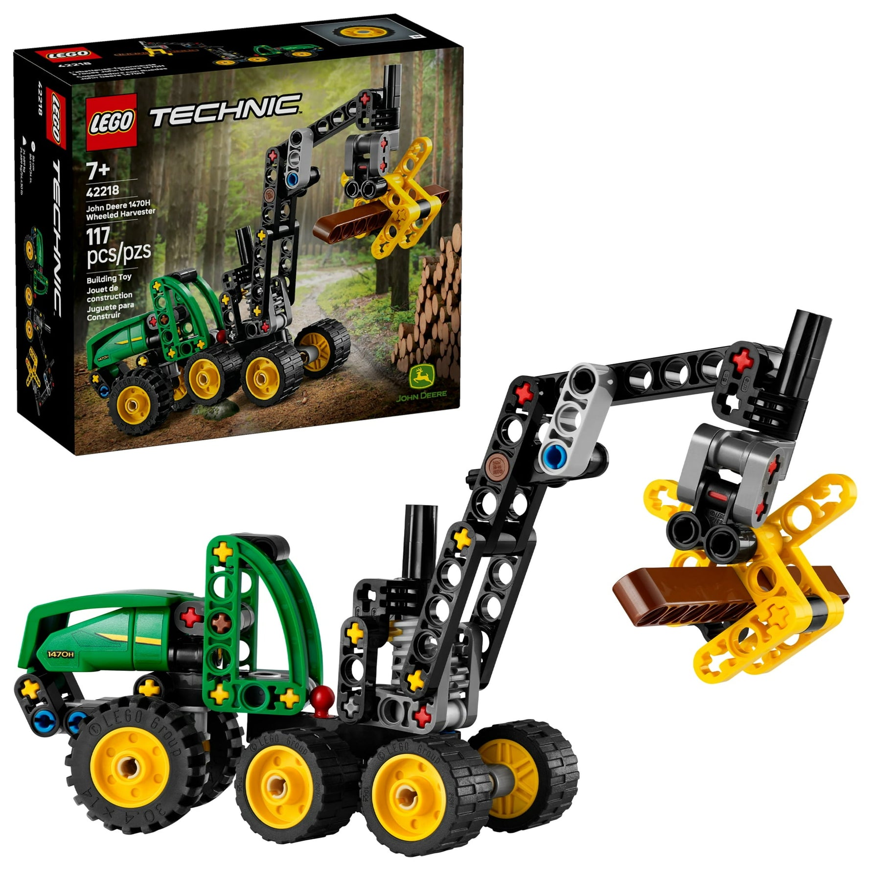 ليجو 42218 تكنيك حصادة جون دير مكعبات التركيب LEGO