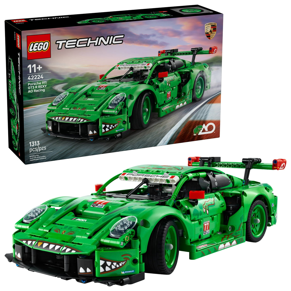 ليجو 42224 تكنيك سيارة سباق بورش 911 مكعبات التركيب LEGO