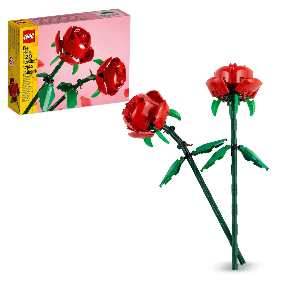 ليجو بوتانيكالز ورود حمراء 40460 مكعبات التركيب LEGO