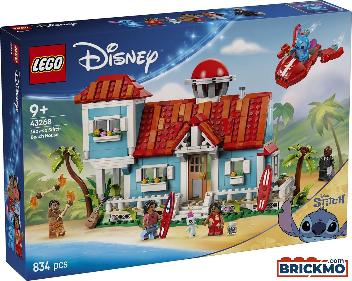 ليجو 6526250 شاطئ ليلو وستيتش مكعبات التركيب LEGO